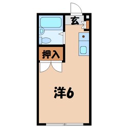 ハイツTBSの物件間取画像